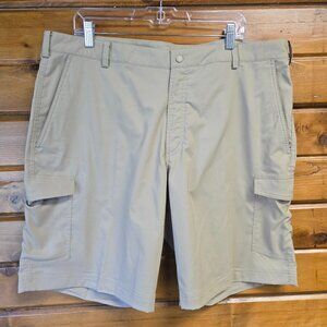 Nike Dri Fit Golf Cargo Shorts Tan Men's Size 40